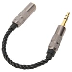 3.5 Male To 2.5 Female Adapter Portable Silver Plated Copper Headphone Jack REL