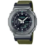 Casio Men's Analogue-Digital Quartz Watch with Fabric Strap GM-2100CB-3AER