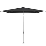 Glatz, Smart parasoll 200x200 cm anthracite Kat.4 408 Black