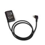 ZITAY Type C USB to NP-FW50 Dummy Battery Cable Adapter(Type C USB to SONY NP-FW50)
