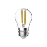 LED-lampa E27 Klot 230V Klar 40W
