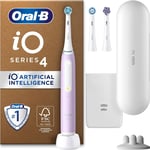 Oral-B Io4 Electric Toothbrushes for Adults, Gifts for Women / Men, 3 Toothbrush