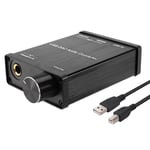 USB to Coaxial S/PDIF Optical 3.5mm/6.3mm Headphone Converter USB DAC Digital to