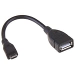 Les eMOS câble USB 2.0 a m/fiches Micro b, OTG sD7400 15 cm