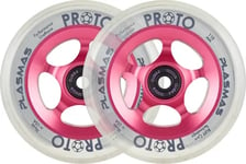 Proto Plasmas Sparkesykkel hjul 2-Pakning (110mm - Neon Pink)