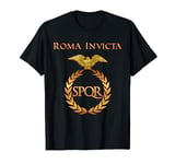 Roma Invicta SPQR T-Shirt | Rome Roman Empire Latin T Shirt