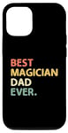 Coque pour iPhone 12/12 Pro Meilleur père magicien de tous les temps : tours de magie, magicien et illusionniste