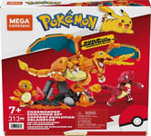 Mega Construx Pokemon Charmander Evolution Set - New in stock