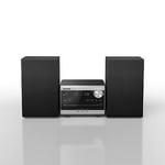 Panasonic SC-PM272EB-S Bluetooth CD Micro HiFi System - Silver