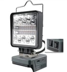 Led-Arbetslampa 800-1800 Lumen För Milwaukee-Batterier