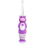 Brush Baby WildOnes WildOne Elektrisk tandbørste + 2 Erstatningshoveder til børn Hippo 1 stk.