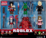 Roblox Action Collection World Zero Six Figure Pack Collectible Toy - ROB0361