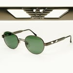 Emporio Armani 1997 Vintage Sunglasses Mens Womens Gunmetal Eagle 023-S 905/26