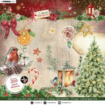Studio Light Paper Pad 8x8 - Magical Christmas Die-Cut Block