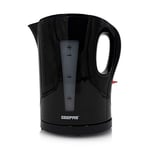 Geepas Electric Kettle, 2200W | Boil Dry Protection & Auto Shut Off | 1.7L Cordless Fast Boil Jug Kettle for Hot Water Tea or Coffee | Swivel Base with Manual Lid Open | 2 Year Warranty