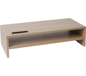TTAP MP1009 540 mm Monitor Stand  Light Oak