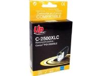 UPrint UPrint kompatibelt bläck / bläck med PGI 2500XL, cyan, 21 ml, C-2500XLC, hög kapacitet, för Canon MAXIFY iB4050, MB5050, MB5350