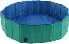 FLAMINGO Flamingo - Doggy Splash Pool Green/Blue M 120X30CM (540058500218)