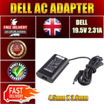 DELL XPS 13 ULTRABOOK LAPTOP 45W AC ADAPTER CHARGER POWER SUPPLY UK SHIP
