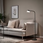 IKEA IKEA SAMBORD golv-/läslampa, svart/vit, svart/vit Fotdiameter: 22 cm