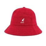 Kangol Bermuda Casual Bucket Hat Fiskehatt Herr & Dam Gatu Trend Hip-hop Utomhus Solhatt Red