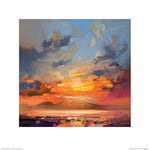 The Art Group Scott Naismith (Rum Light Study) -Art Print 40 x 40cm, Paper, Multicoloured, 40 x 40 x 1.3 cm