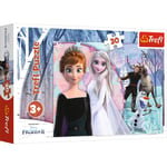 Trefl 30 Piece Kids Large Disney Frozen 2 Magical Anna Elsa Jigsaw Puzzle NEW