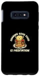 Coque pour Galaxy S10e Funny Foodies Fluffy Pancake Sweet Breakfast Sharing Foodies