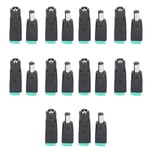 DC-strömadapter hane och hona 5,5x2,1 mm kontaktdon för LED-remsa CCTV-kamera