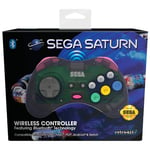 Retrobit - Sega Saturn Manette 8 boutons sans fil Bluetooth Gris - Neuf