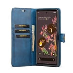 Mobil lommebok DG-Ming 2i1 Google Pixel 6 - Blå