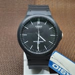 Casio MW-240-1E Youth Series Black Resin Band Analog Men's Sporty Casual Watch
