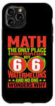 Coque pour iPhone 11 Pro Math, The Only Place Where People Can Buy 66 Melons ||-