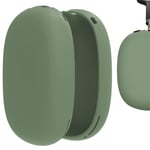 Geekria Silicone Skin Cover for AirPod Max Headphones, Scratch Protection Case/Earpieces Cover/Headset Speakers Skin Protector (Green)