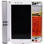 LCD Touch Screen For Huawei P10 Lite Replacement Chassis Buttons Battery White