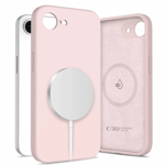 Tech-Protect iPhone 16e Mobilskal Magsafe Liquid Silikon - Rosa