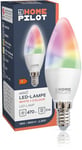 HOMEPILOT - Ampoule LED E14 White and Colour addZ Ampoule RGBW Compatible avec la norme Zigbee Contrôlable via une application et des commandes vocales.
