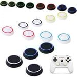 Gothicana By Emp10 Paire Poignée Capuchon De Protection, Poignées De Pouce En Silicone Couvre Thumb Grip En Silicone Souple Compatible Pour Manette Ps5 / Ps4 / Ps3 /Xbox 360 / Xbox One/Switch Pro