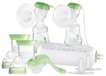 MAM 2-IN-1 Double Electric and Manual Breast Pump