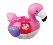 VTech Baby Float & Splash Flamingo, Bath Toy for 1 Year Olds, Sensory Bathtub Toy with Lights & Music, Bath Time Gift for Babies & Toddlers 1, 2, 3 years +, English version
