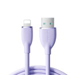 USB-A till Lightning - Fast Charging 3A - 1.2m - Purple