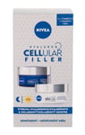 Nivea SPF15 Hyaluron Cellular Filler Day face cream 50ml Day face cream SPF15 50ml + Night face cream 50ml (W) (P2)