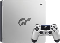 Playstation 4 Slim Console, 1TB Gran Turismo Silver (No Game), Unboxed
