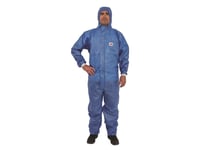 3M Gt700059022 Skyddsdräkt 4532+ Typ 5/6 Storlek: Xl Blå (Gt700059022)