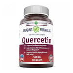 Amazing Formulas Quercetin 500 mg 120 Veg Caps By Amazing Nutrition