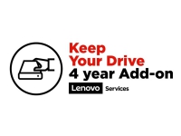 Lenovo Keep Your Drive Add On - Utökat serviceavtal - 4 år - för ThinkPad P1 P1 (2nd Gen) P1 Gen 4 P16 Gen 1 P16 Gen 2 P17 Gen 1 P43 P53 P72 P73