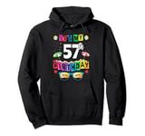It's My 57th Birthday Beach Summer Party 57 Years Old Pullover Hoodie