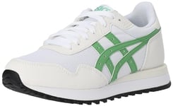 ASICS Women's Tiger Runner II Sneaker, White Bamboo, 3.5 UK