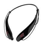 prasku Y98 Bluetooth Headphones Earphones with Mic HD 20h Working Time - Black+Red