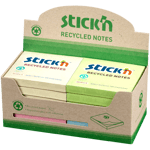 Notisblock 76x76 100 Blad Sorterat 12 Pack